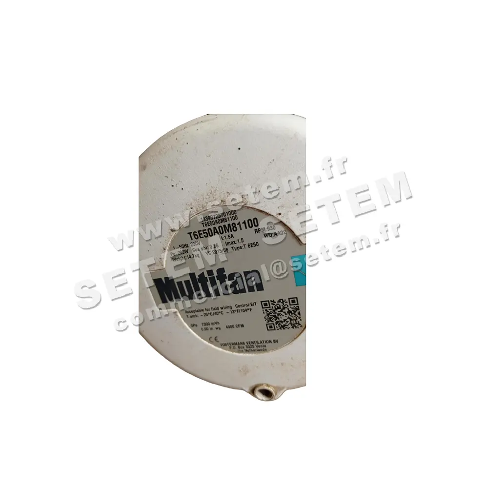 6949005252-VENTILATEUR VOSTERMANS T6E50A0M81100
