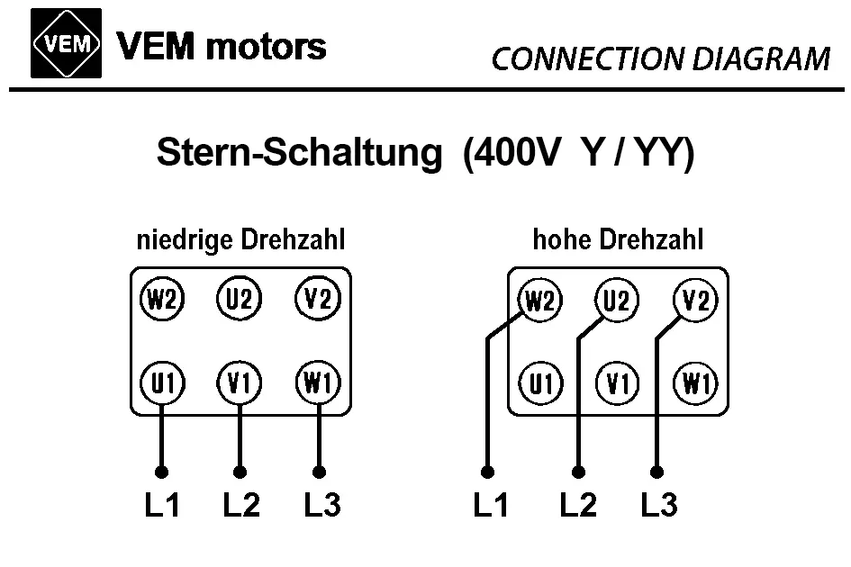 6961005230-MOTEUR VEM 0.70/0.18KW 4/8P T400V HA80 B3 K21R80G8.4LHLHTS140 3