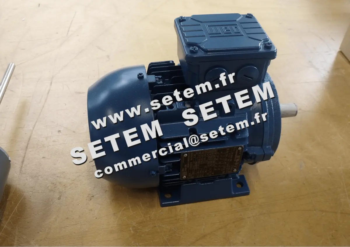 7232101075-MOTEUR WEG 0.75KW 4P T230/400V HA80 B3 AL80.04 *10016169*