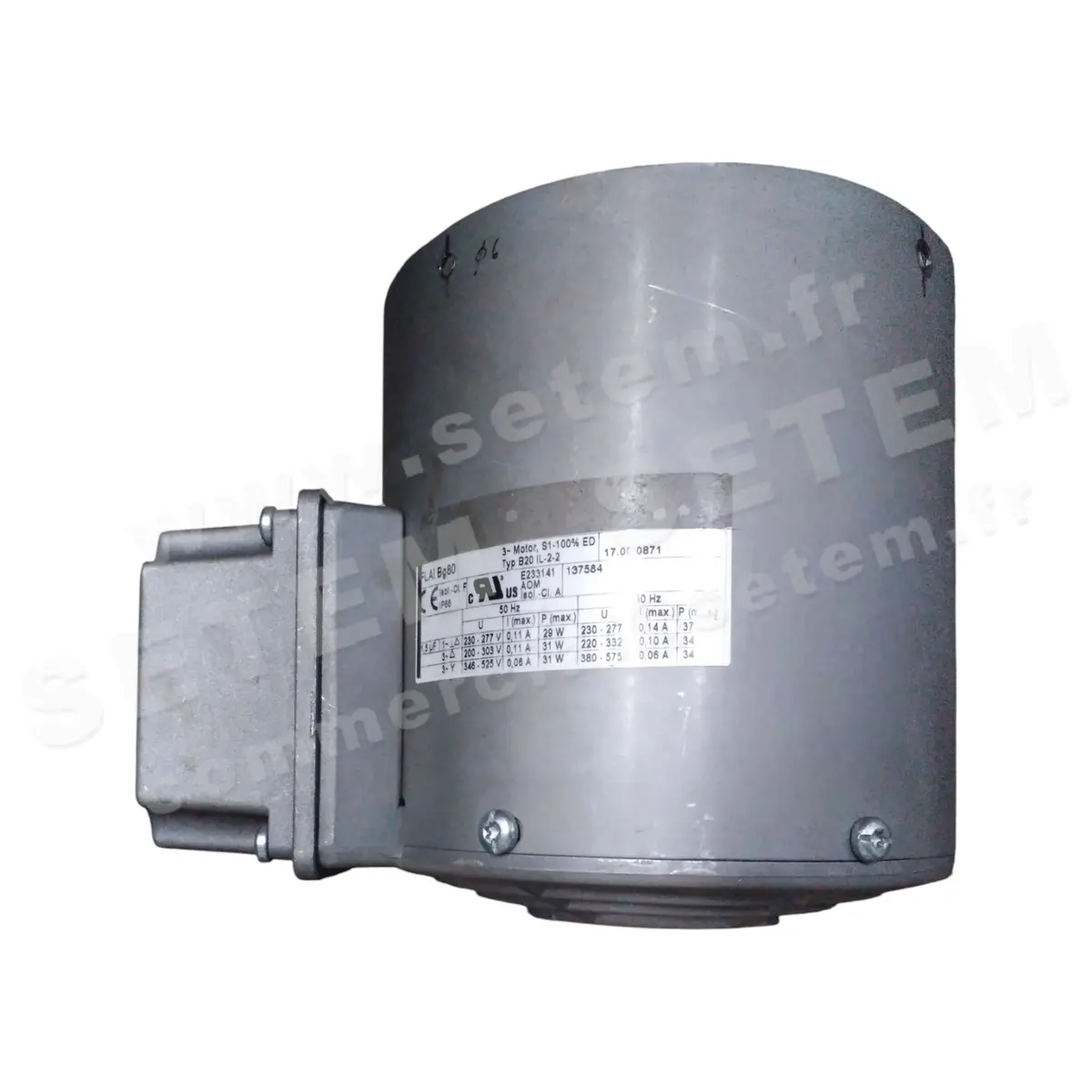 7236000100-VENTILATION FORCEE WISTRO FLAI BG80 B20IL-2-2 *17.00.0871*