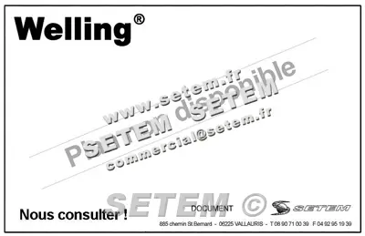 7239000014-MOTEUR WELLING YDK250.6 "9073002300" 2