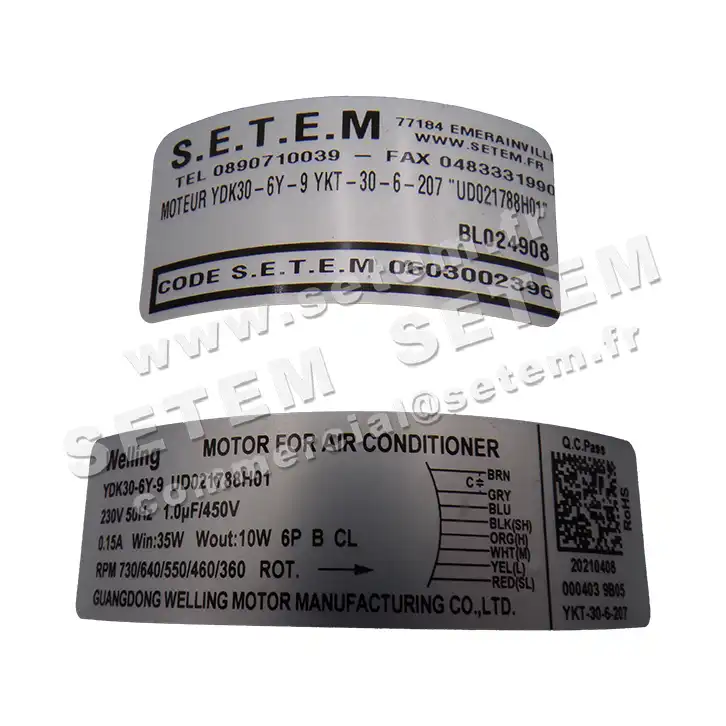 7239002020-MOTEUR WELLING YDK30-6Y-9 YKT-30-6-207 "UD021788H01" 6