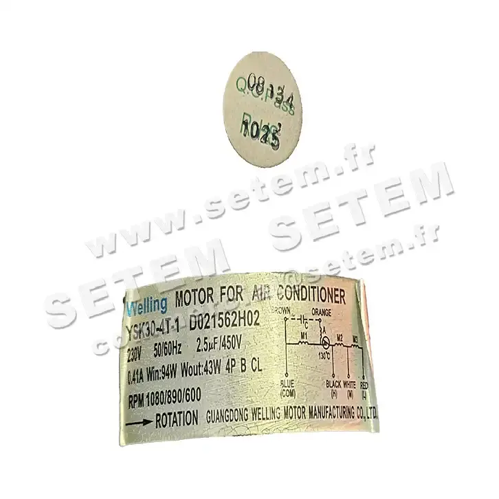 MOTEUR YSK30-4T-1 "D021562H02"""