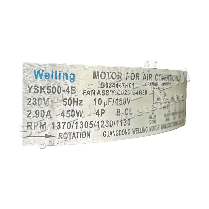 7239002474-MOTEUR WELLING YSK500.4B "B034447H01"