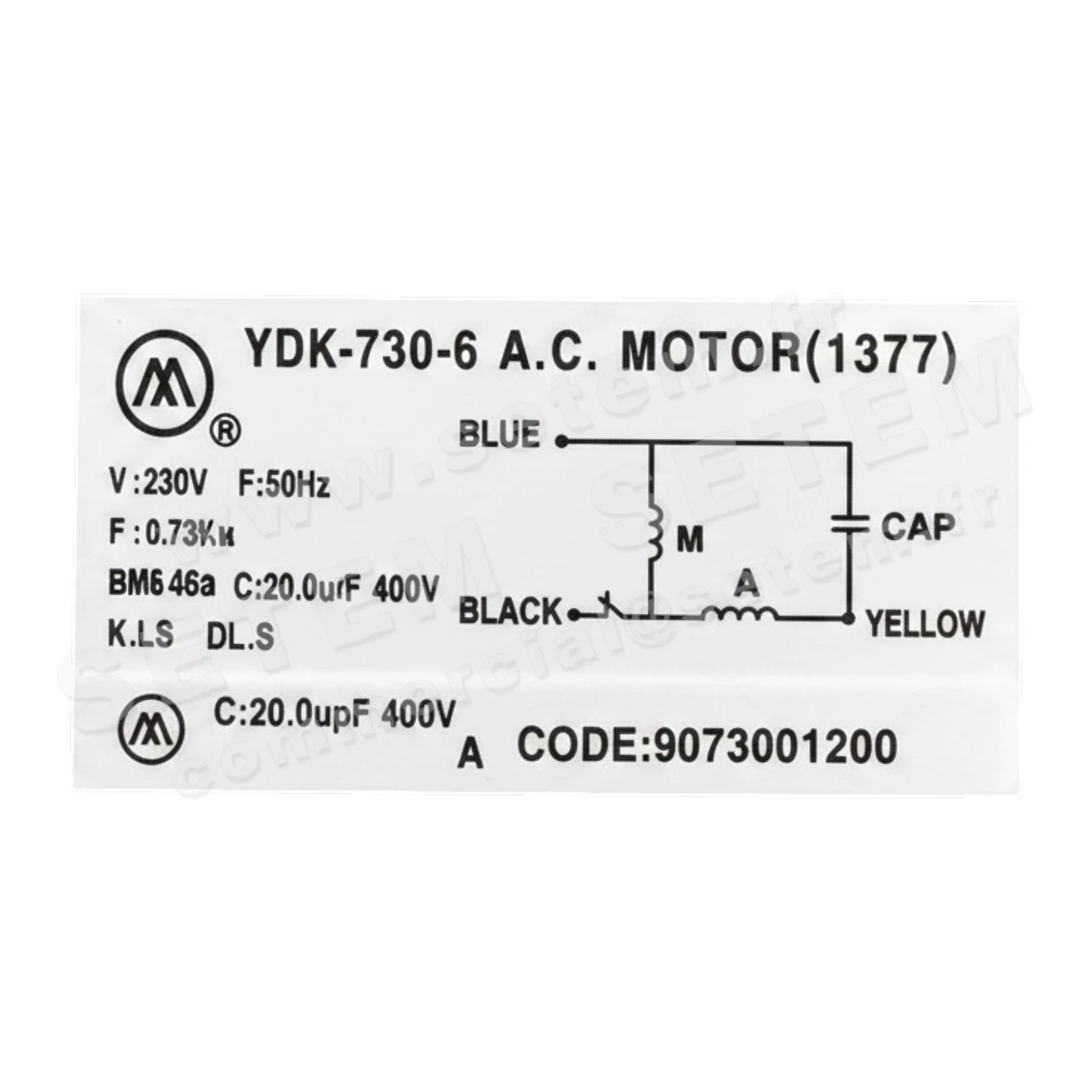 MOTEUR YDK-730-6