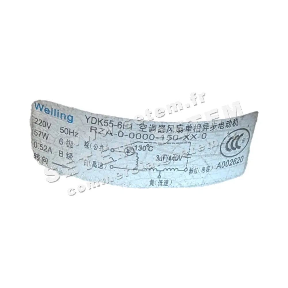 7239006252-MOTEUR WELLING YDK55.6I.1