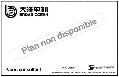 9900502034-MOTEUR ZHONGSHAN Y7S623C012 "HC39GE464" 2