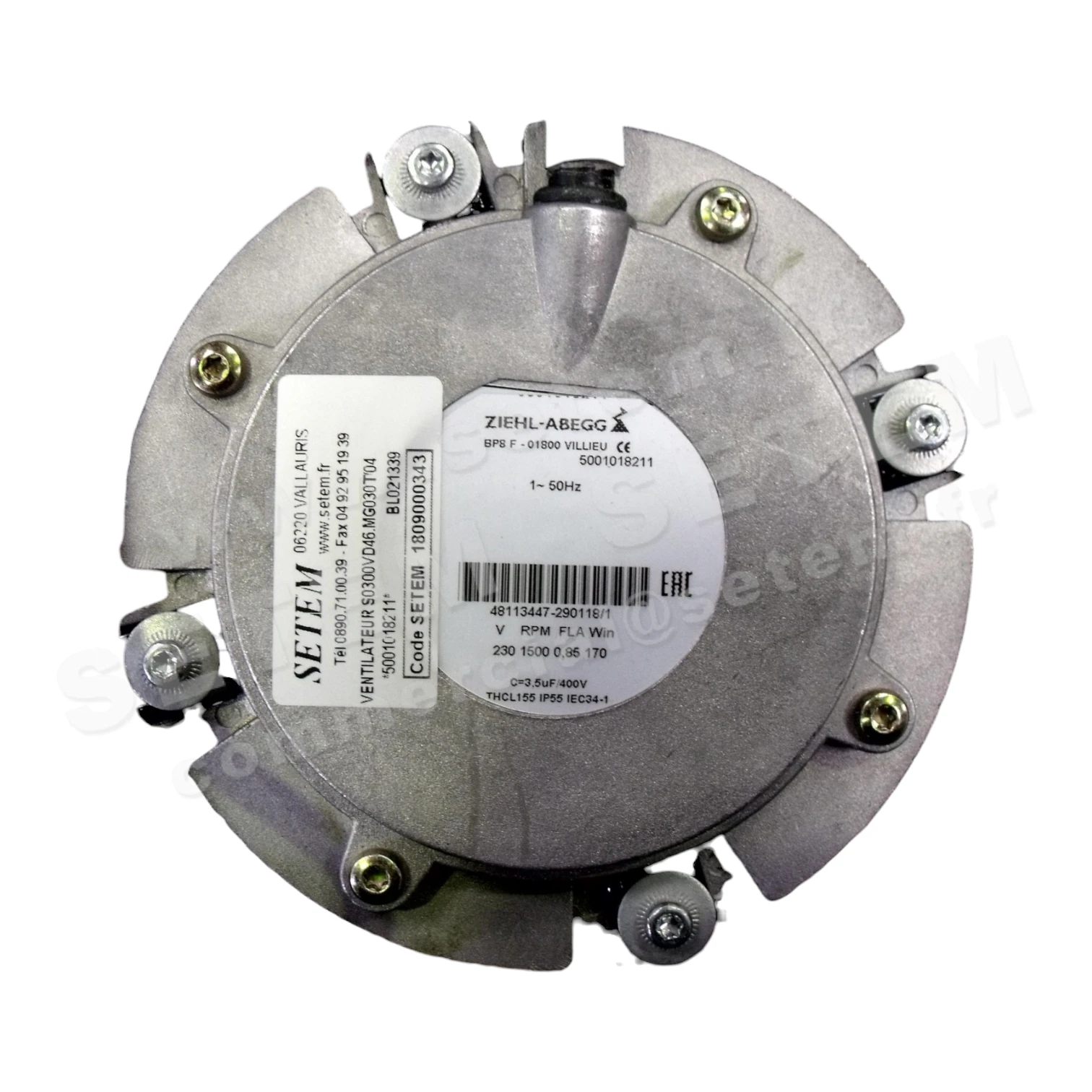 9903000343-VENTILATEUR ZIEHLABEGG S0300VD46.MG030W04 *5001018211*
