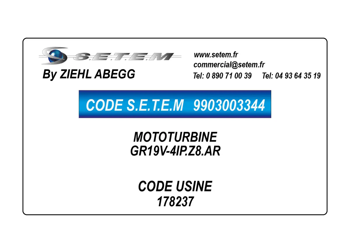 9903003344-MOTOTURBINE ZIEHL ABEGG GR19V-4IP.Z8.AR *178237*
