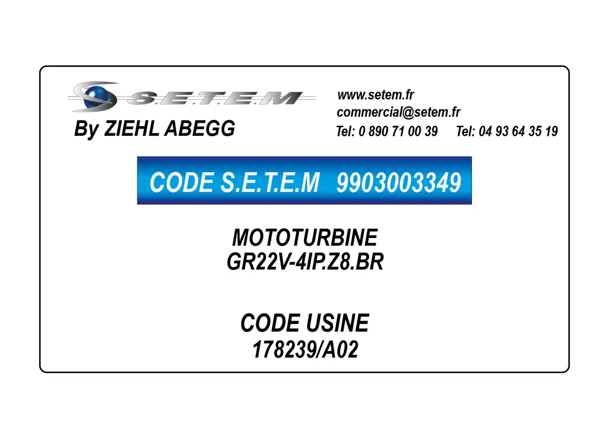 9903003349-MOTOTURBINE ZIEHL ABEGG GR22V-4IP.Z8.BR *178239/A02*