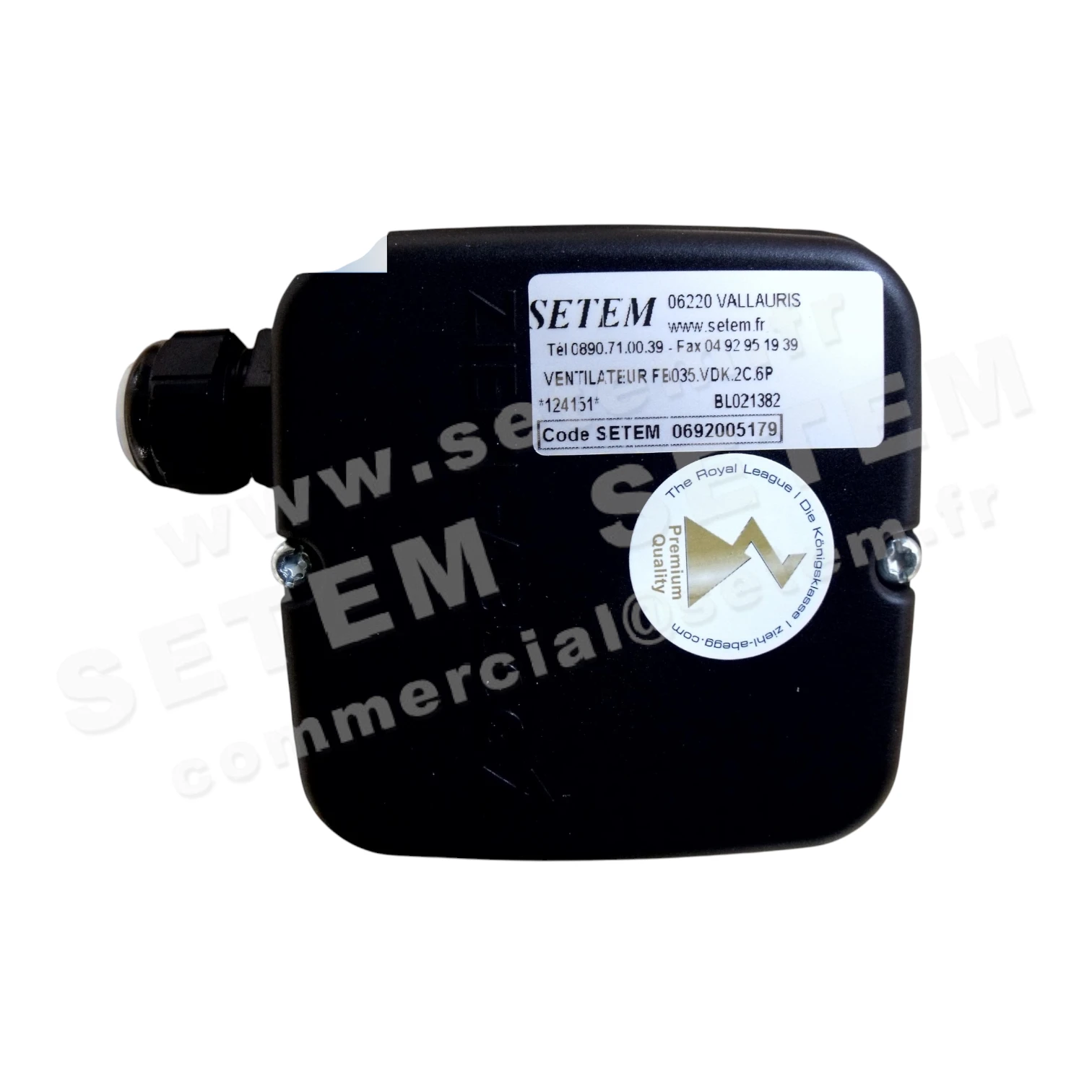 9903004333-VENTILATEUR ZIEHLABEGG FB035.VDK.2C.6P *124151* 2