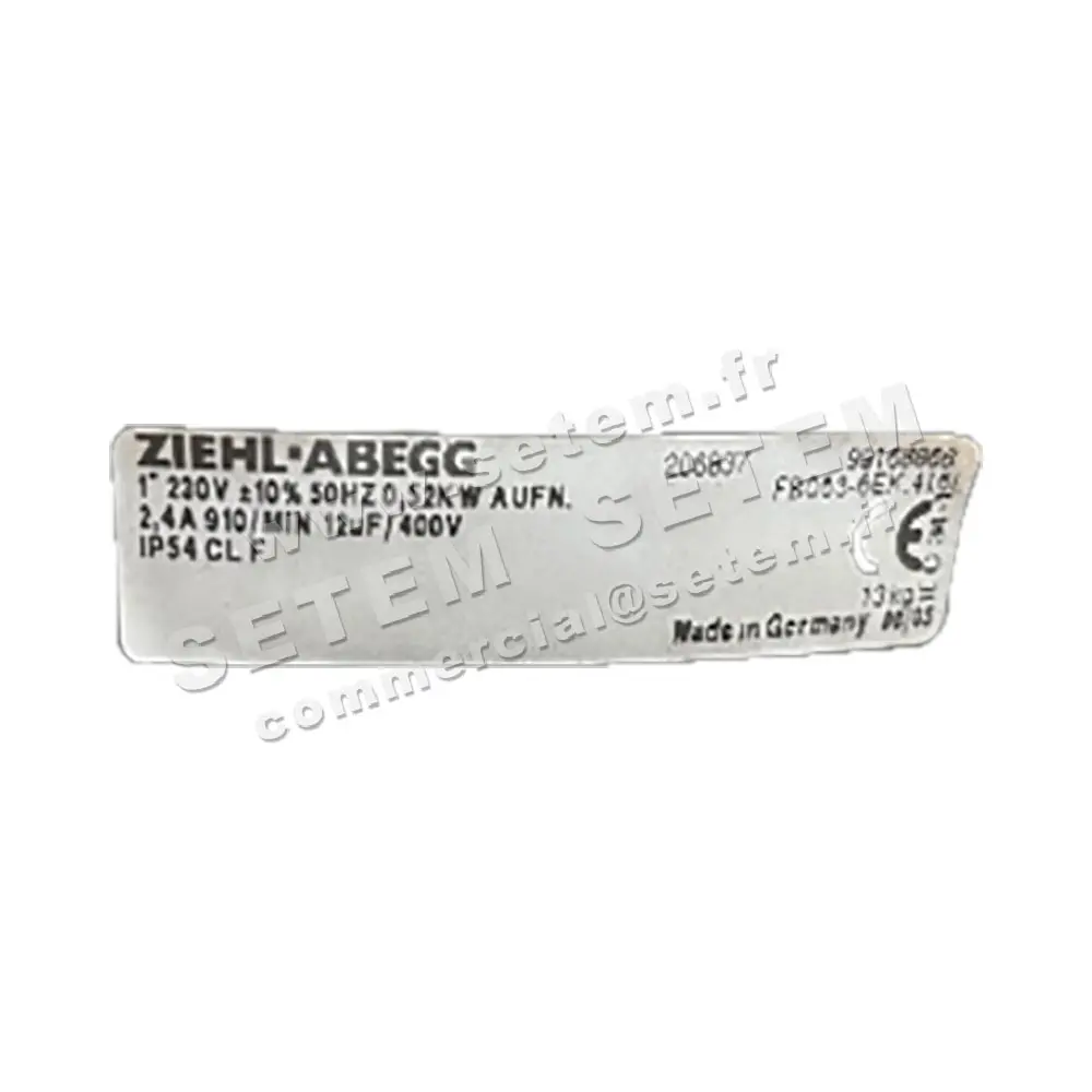 9903004438-VENTILATEUR ZIEHLABEGG FB063.6EK.4I.6LNV *206837*