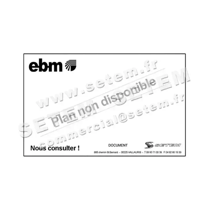 9903004506-VENTILATEUR ZIEHL ABEGG QK08A-4EM.70.CF *205155* 4