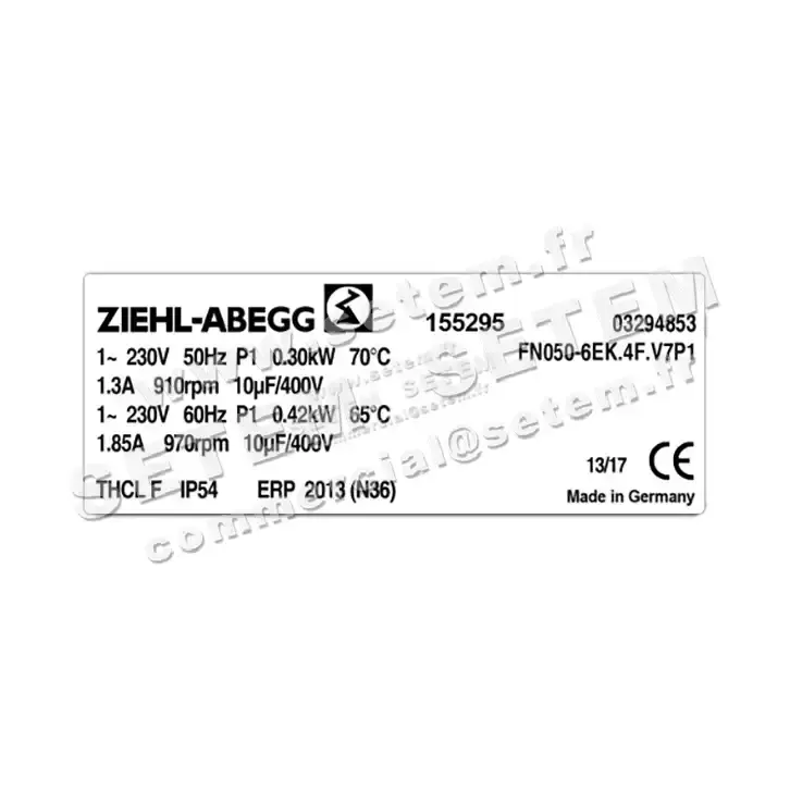 VENTILATEUR FN050-6EK.4F.V7P1 *155295* 3