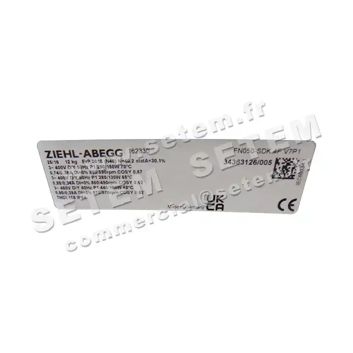 VENTILATEUR FN050-SDK.4F.V7P1 *162330* 2