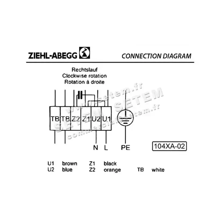 MOTOTURBINE RE25P-4EK.4I.1R *209322* 3