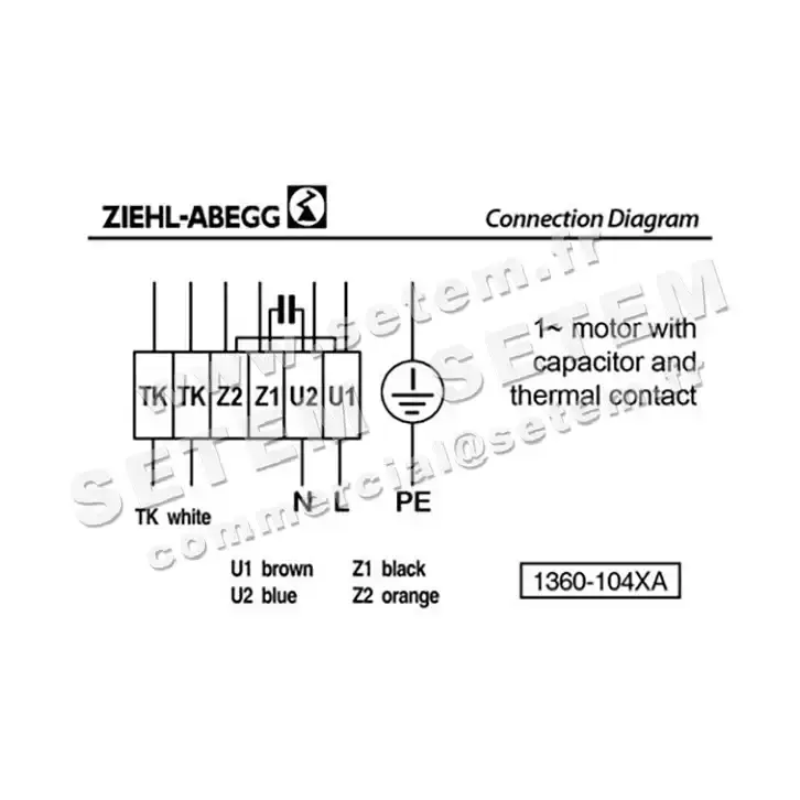 VENTILATEUR FN045-6EK.2F.V7P3 *141707* 3