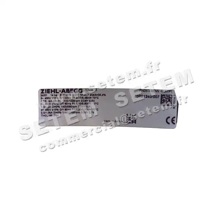 9903009054-VENTILATEUR ZIEHL ABEGG FN050-VDW.4I.A7P1 *179975* 3