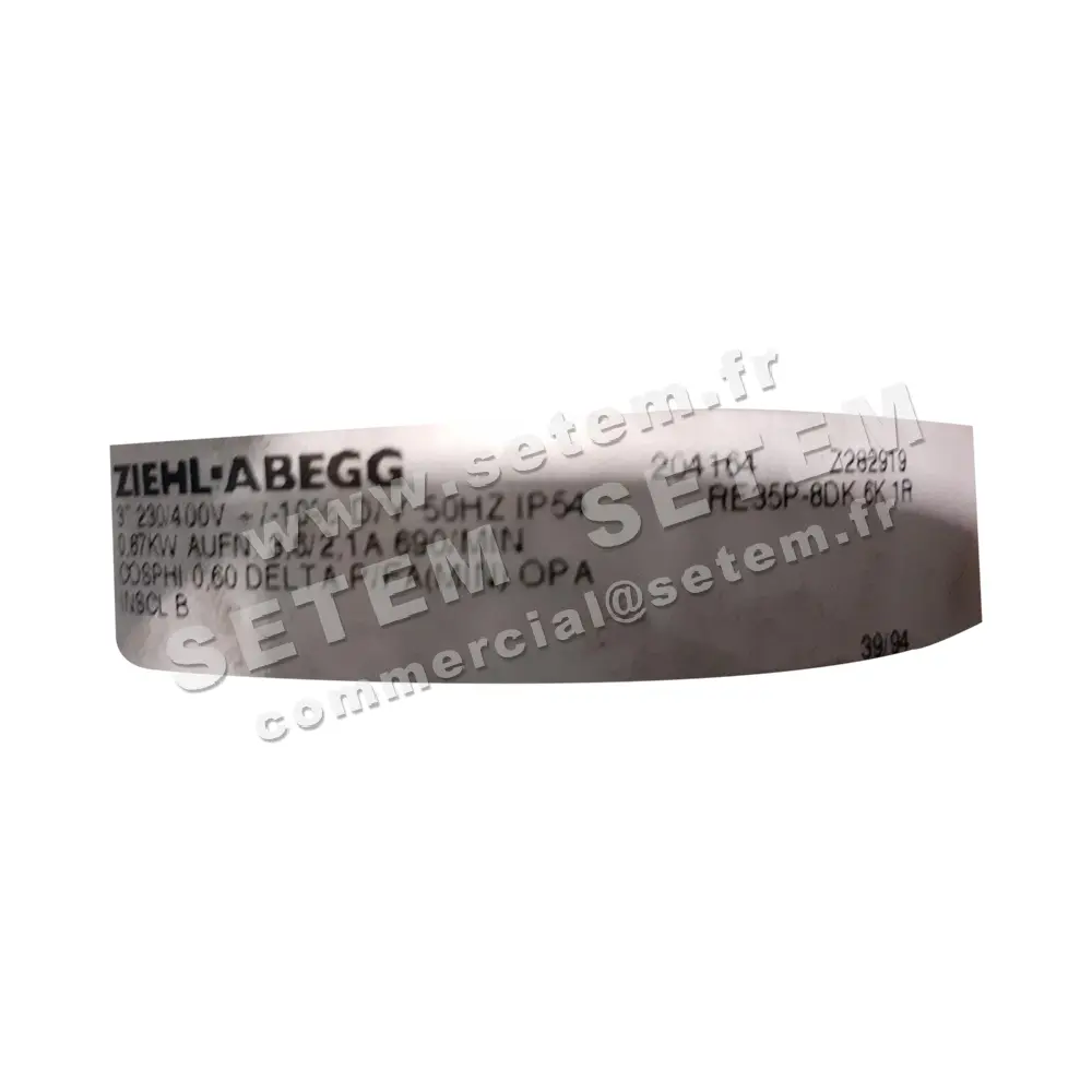 9903009061-MOTOTURBINE ZIEHLABEGG RE35P-8DK.6K.1R *204164*