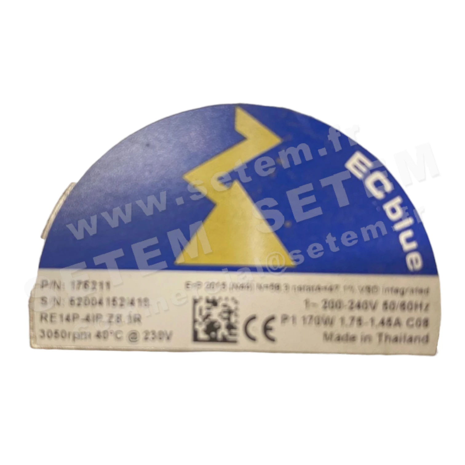 9903009064-MOTOTURBINE ZIEHLABEGG RE14P-4IP-ZB-1R *176211* 2