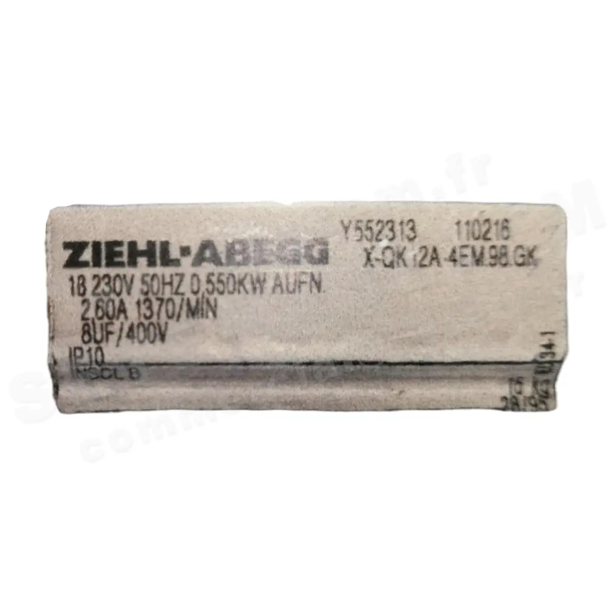 9903009075-VENTILATEUR ZIEHLABEGG X-QK12A-4EM.98.GK *110216*