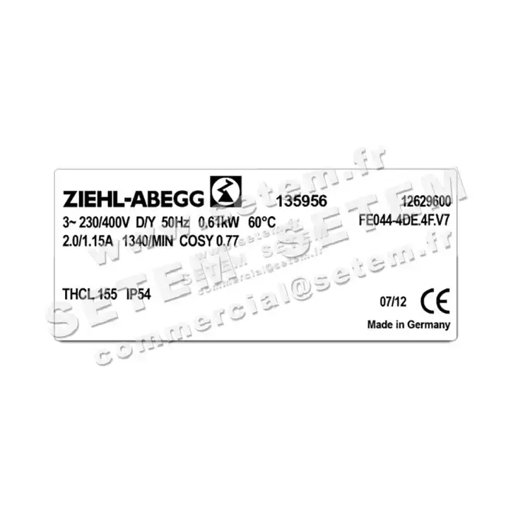 VENTILATEUR FE044-4DE.4F.V7 *135956* 2