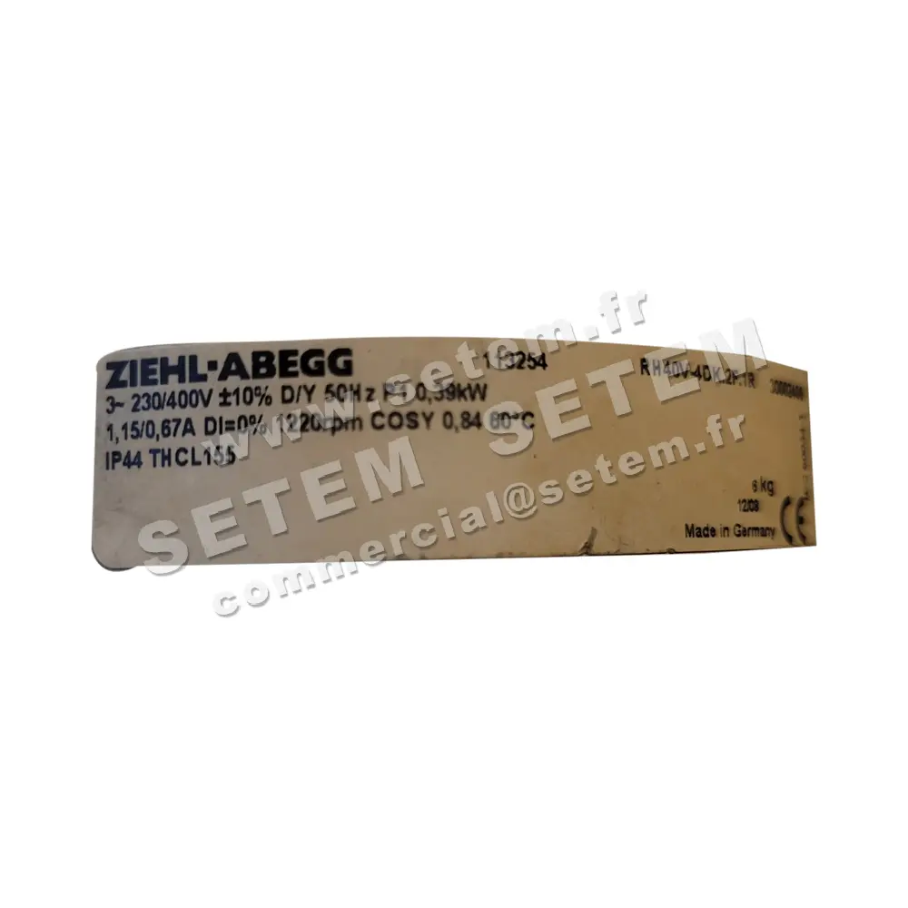 9903009814-MOTOTURBINE ZIEHLABEGG RH40V.4DK.2F.1R *113254*