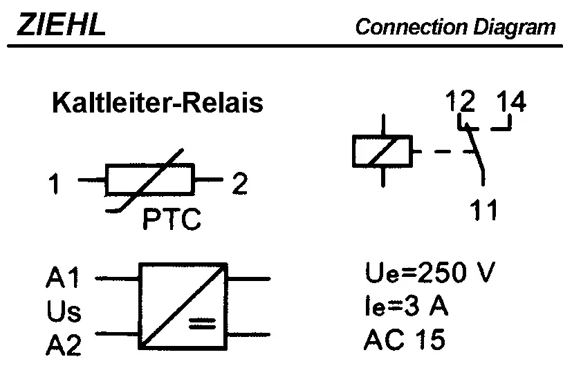 9905001936-RELAIS ZIEHL MS220C 24/240V *T221821* 3